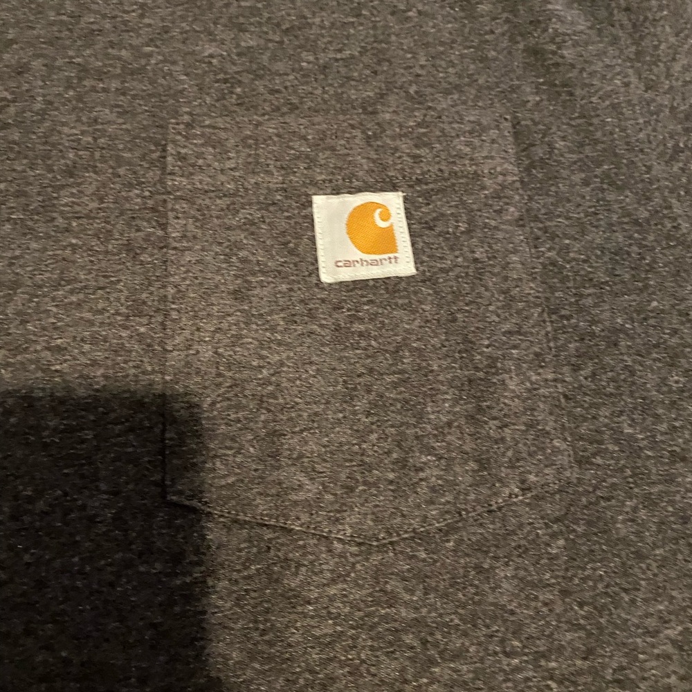 Carhartt Men's Gray T-Shirt SIZE L - Picture 6 of 9